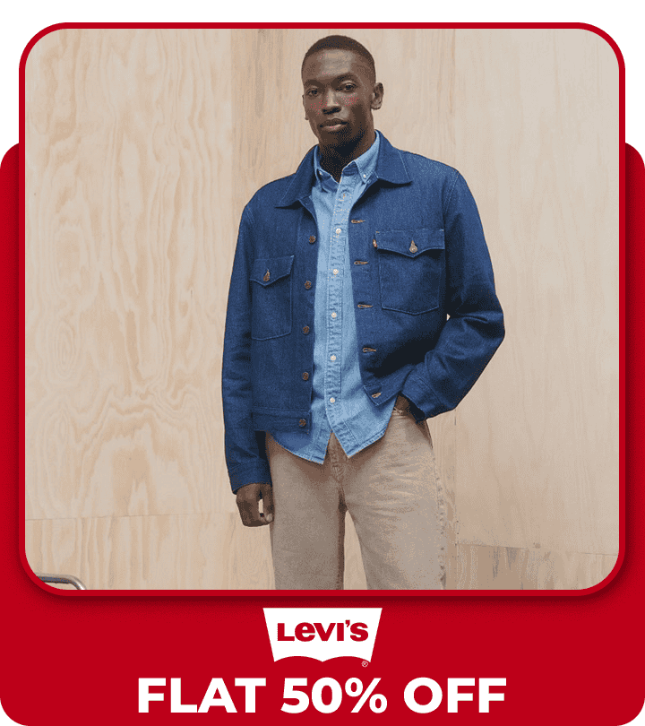 Levi's flat 50 off sales